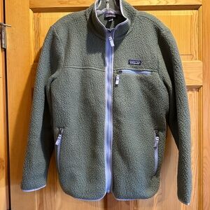 Patagonia Retro Pile Green Fleece Jacket